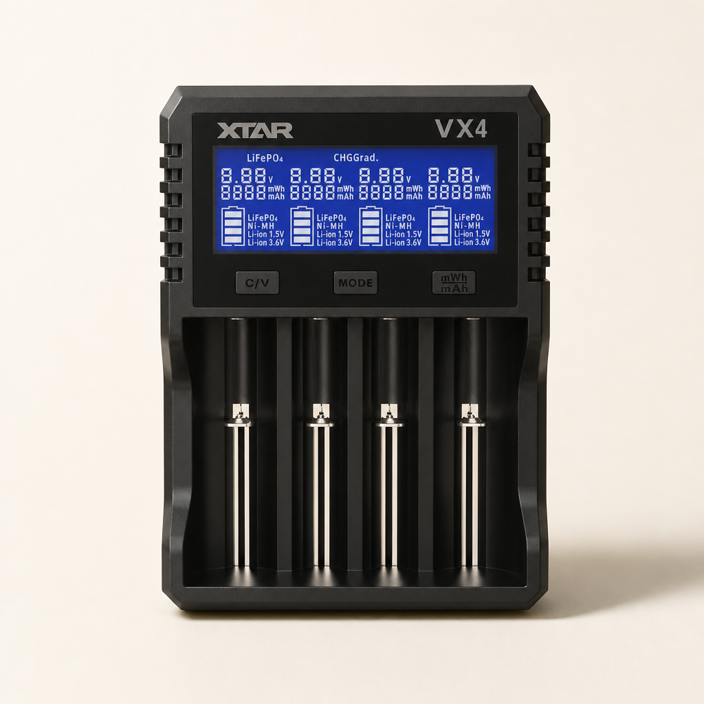 XTAR XTAR VX4 Visible Mixer — AA/AAA Battery Charger