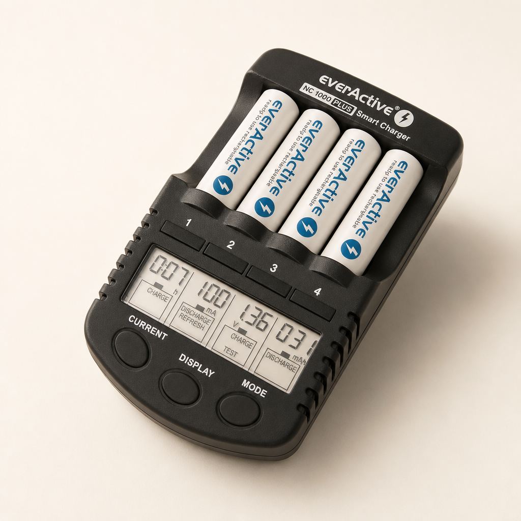 EverActive EverActive NC-1000 Plus — AA/AAA Battery Charger