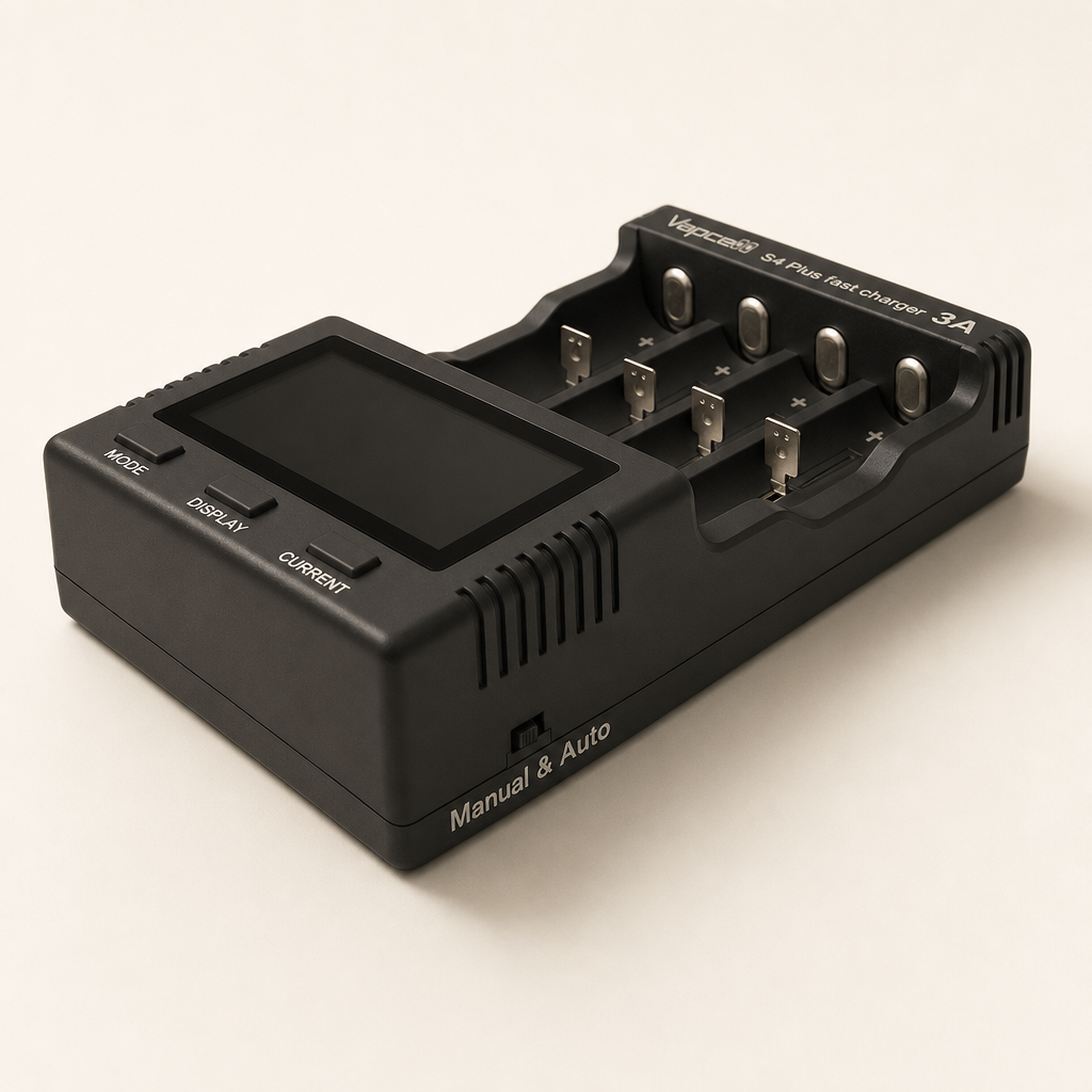 Vapcell Vapcell S4 Plus V3.0 — AA/AAA Battery Charger