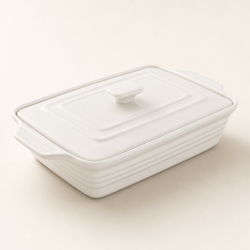 MALACASA BAKE-BAKE 4.4-qt Rectangular Casserole Dish — Baking Dish / Casserole Dish