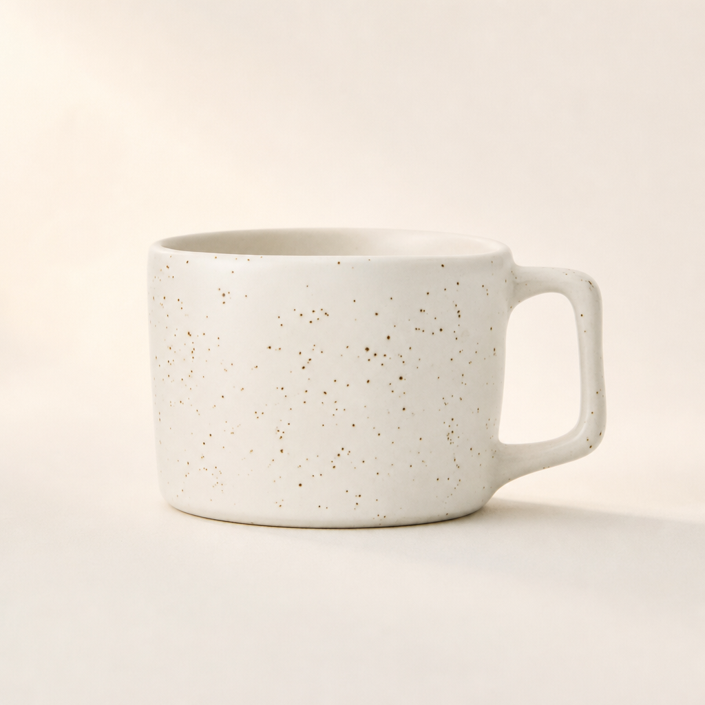 Haand Short Mug, 10 oz — Ceramic Coffee Mug