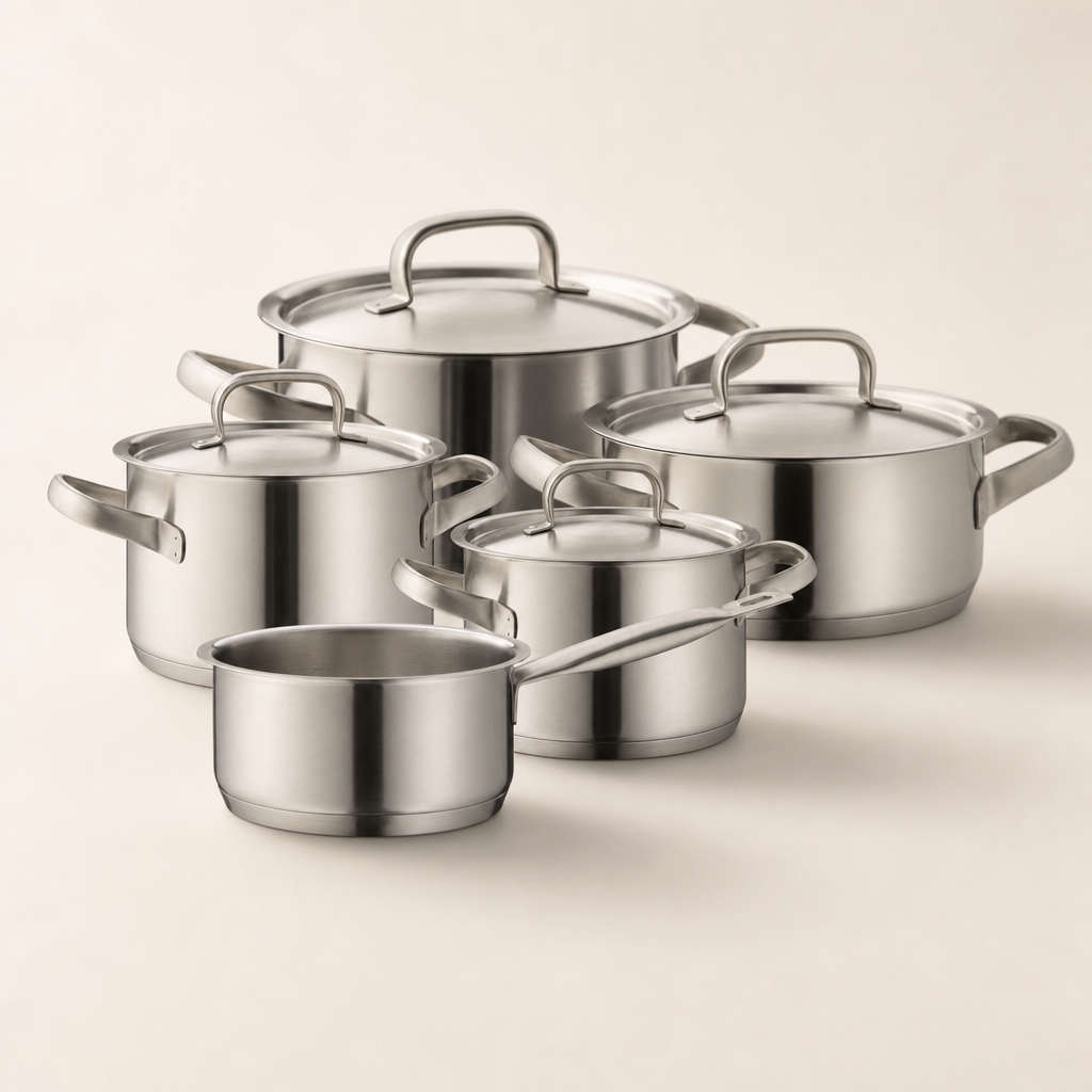 WMF Gourmet Plus 5-Piece Pot Set — Cookware Set
