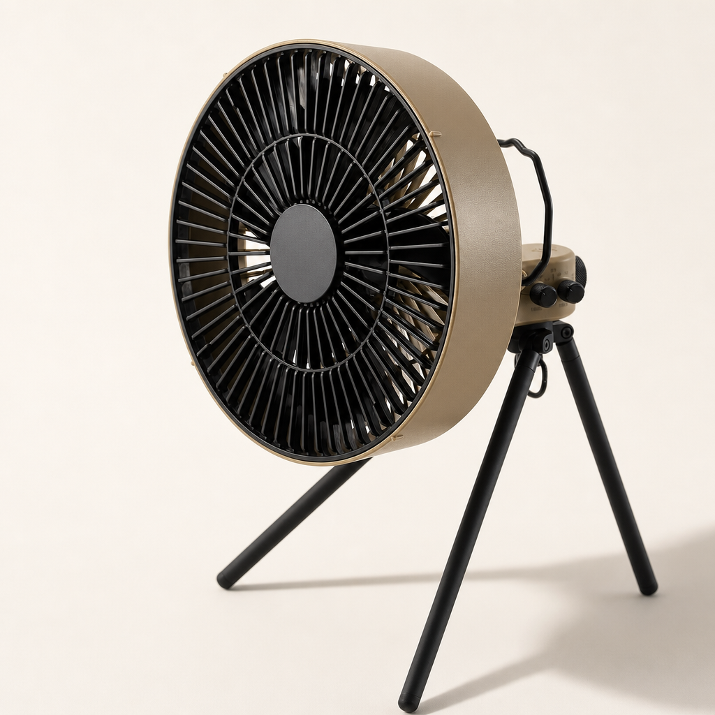 NESTOUT (Elecom) NESTOUT Portable Outdoor Fan — Desk Fan (Personal/Clip Fan)