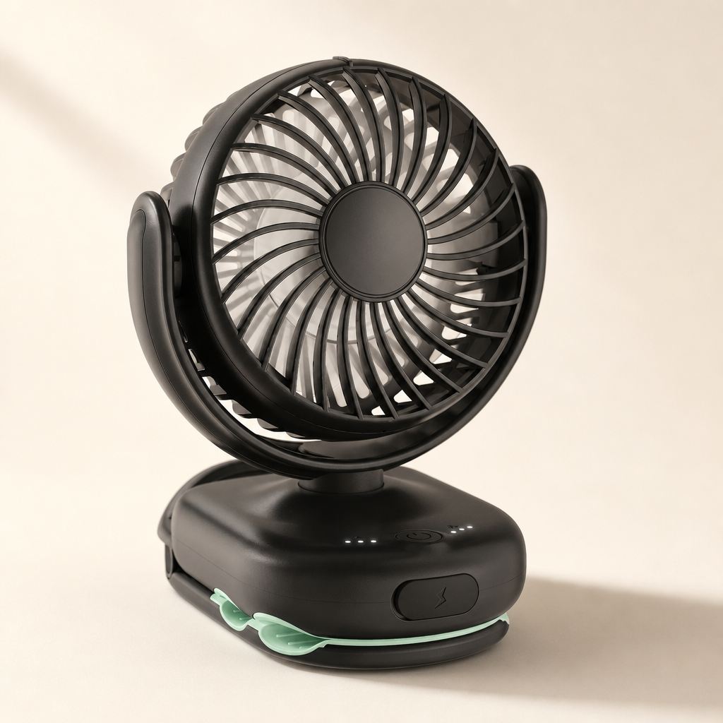 Momcozy Momcozy Clip-On 4-Speed Stroller Fan — Desk Fan (Personal/Clip Fan)