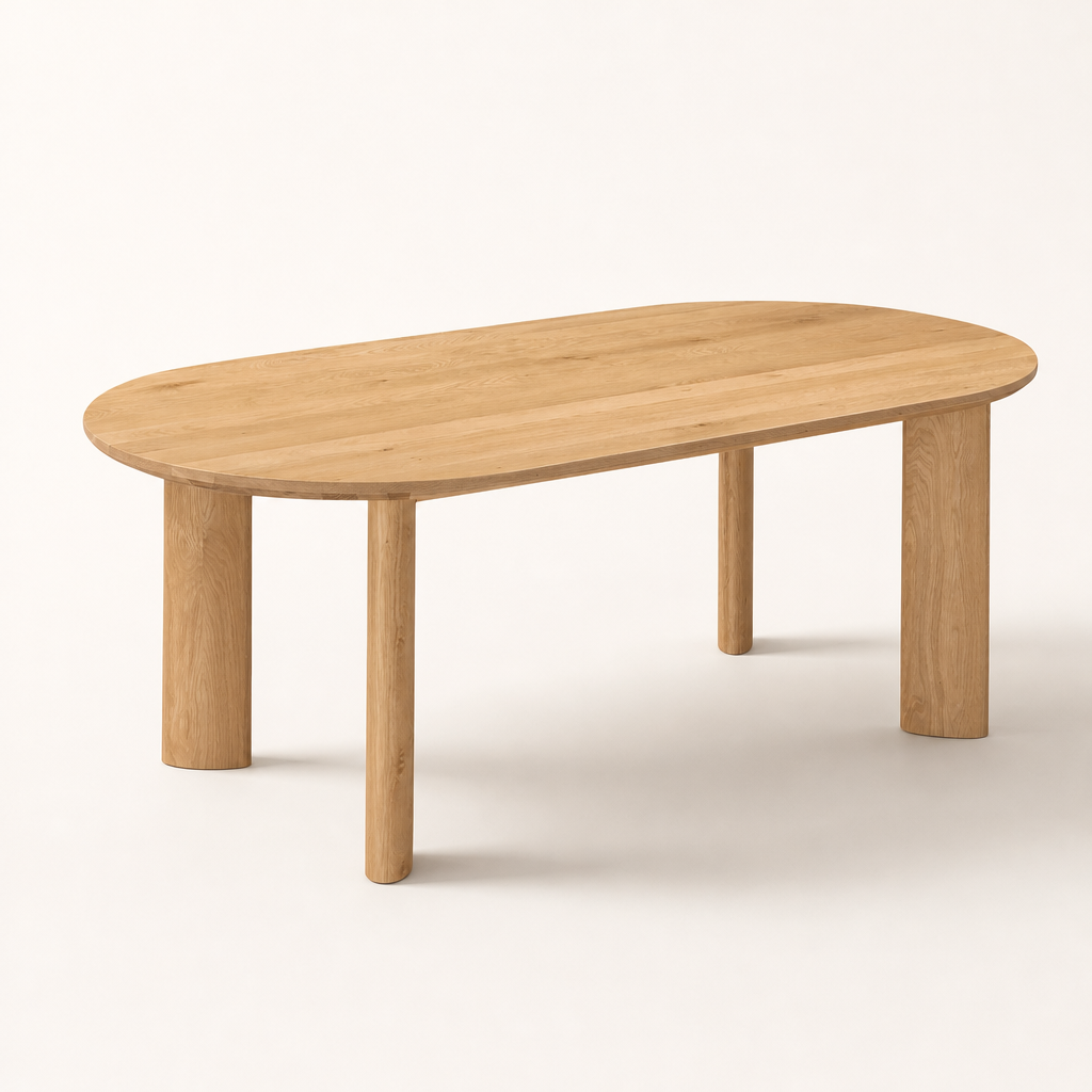 Lounge Lovers Graze Arrow 200cm Natural — Dining Table