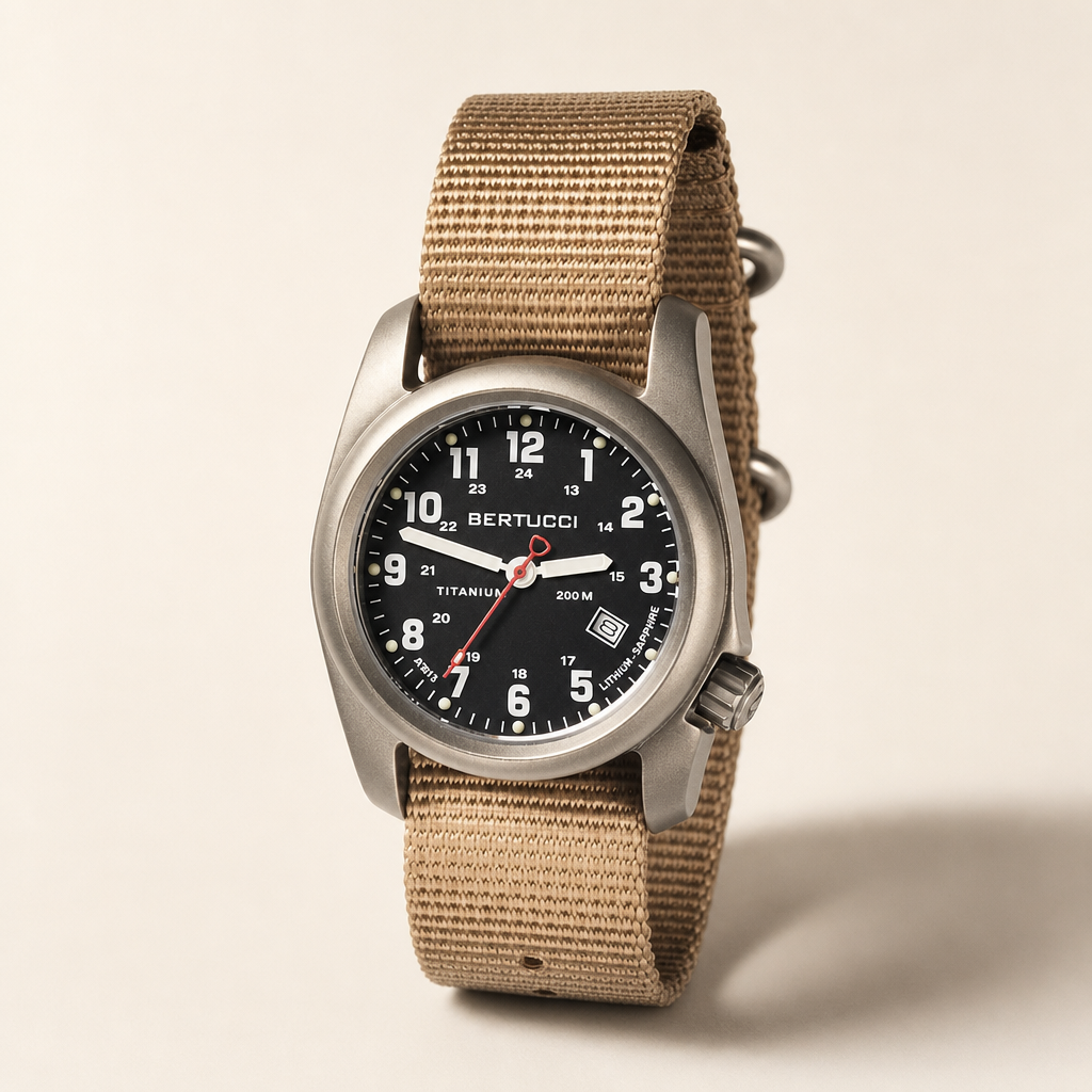 Bertucci A-2T Super Classic — Everyday Carry Watch (Analog/Field Watch)