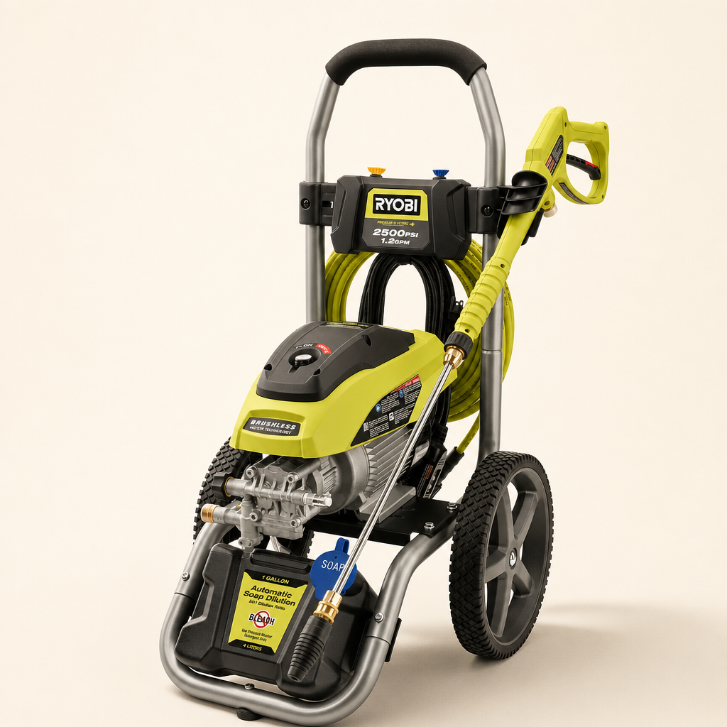 RYOBI RYOBI 2500 PSI Brushless Electric Pressure Washer — Electric Pressure Washer