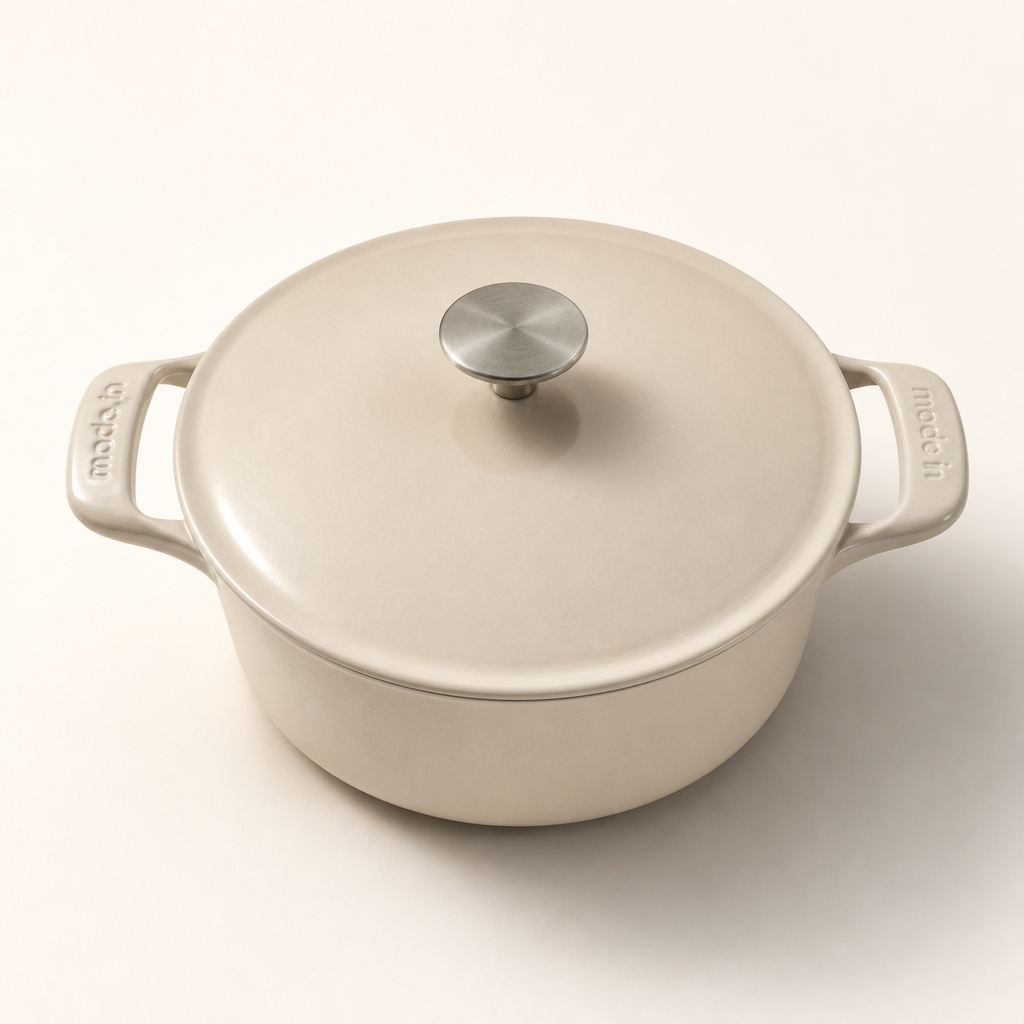 Made In Made In Enameled Cast Iron Dutch Oven — Enameled Dutch Oven