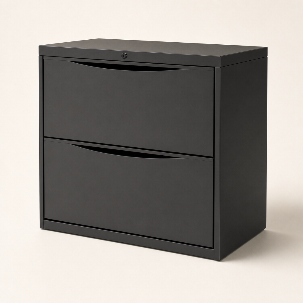 Interion by Global Industrial Interion 2-Drawer Premium Lateral File Cabinet, 30 in. — Filing Cabinet