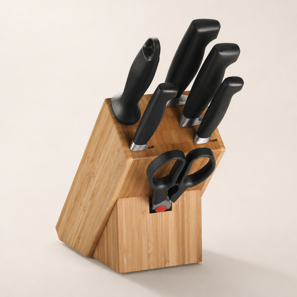ZWILLING ZWILLING Four Star 7-pc Knife Block Set, Natural — Kitchen Knife Set