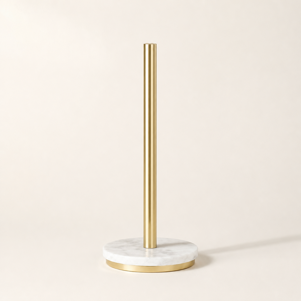 Hawkins New York Simple Marble Paper Towel Holder — Paper Towel Holder