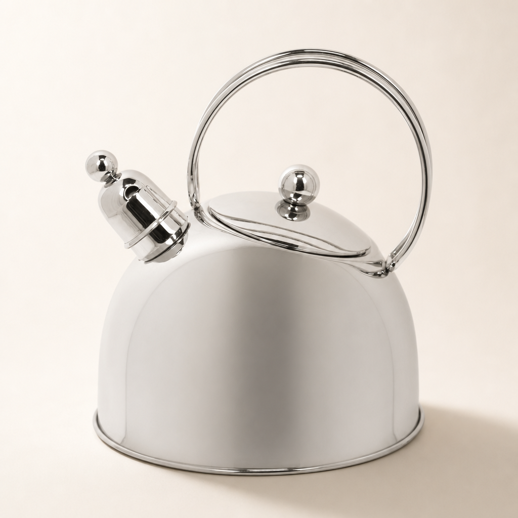 Demeyere Resto 2.6-qt Whistling Tea Kettle — Stovetop Tea Kettle