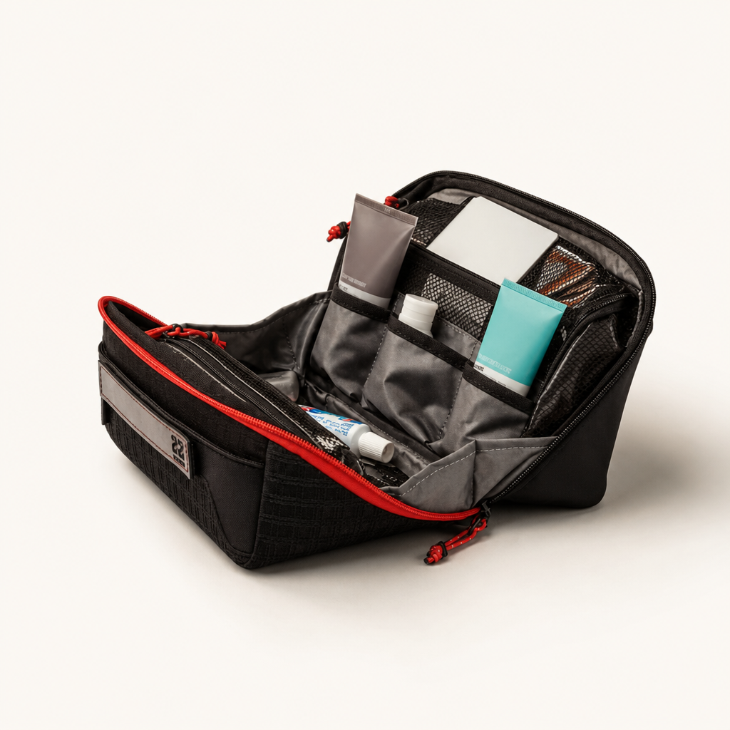 STEP 22 Gear STEP 22 Tortoise Toiletry Bag — Toiletry Bag / Dopp Kit