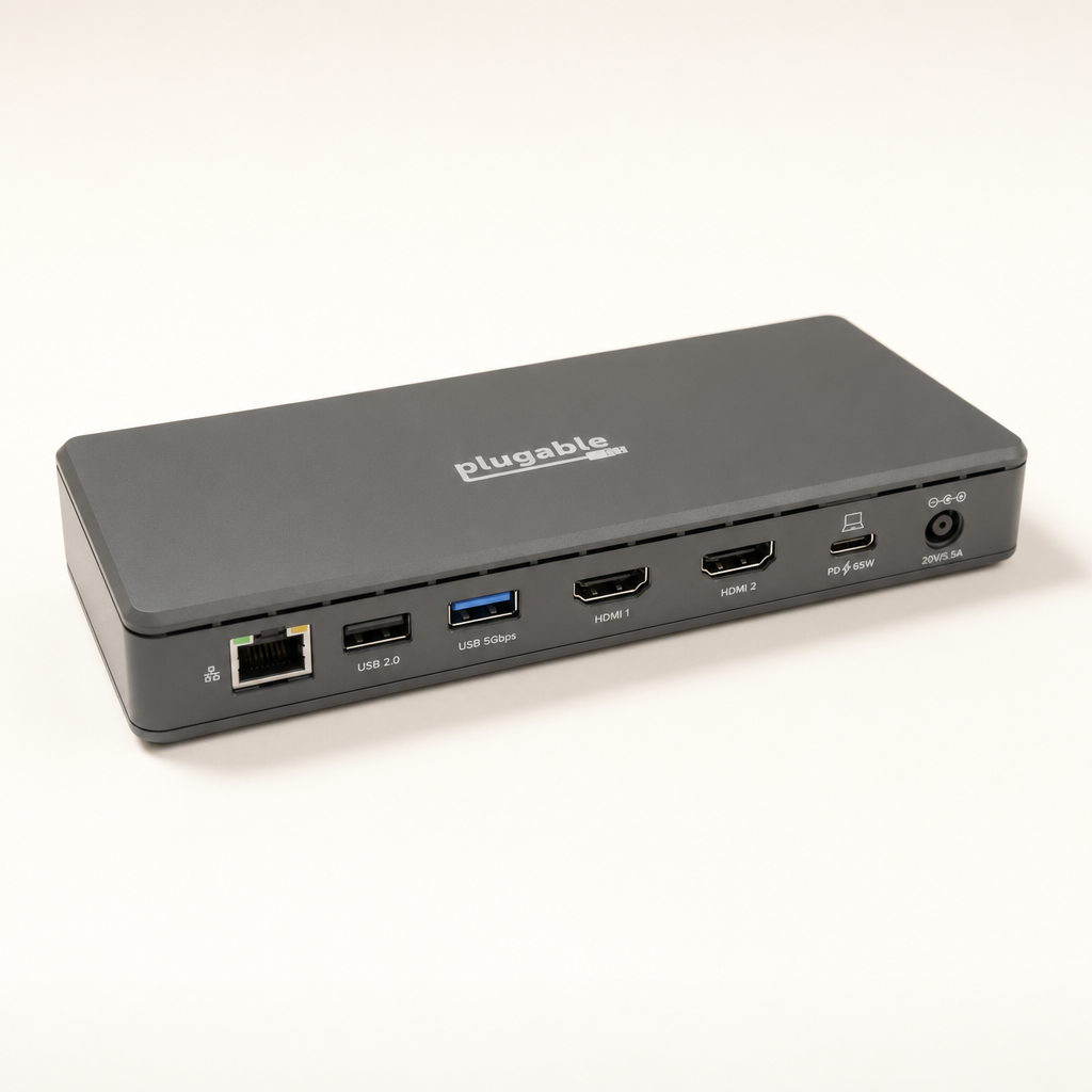 Plugable Plugable UD-MSTH2 USB-C Dual HDMI Docking Station — USB-C Docking Station