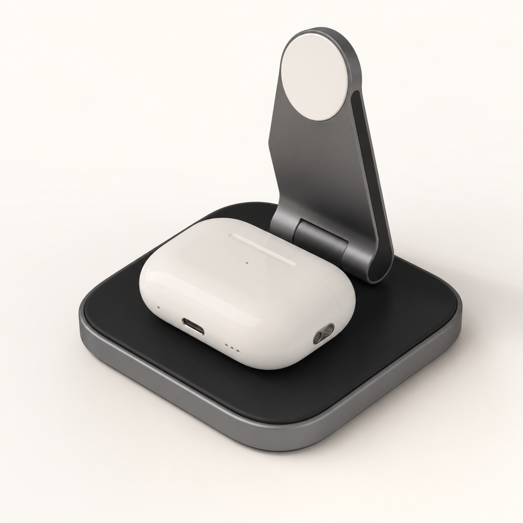 Satechi Satechi 2-in-1 Foldable Qi2 Wireless Charging Stand — Wireless Charging Pad