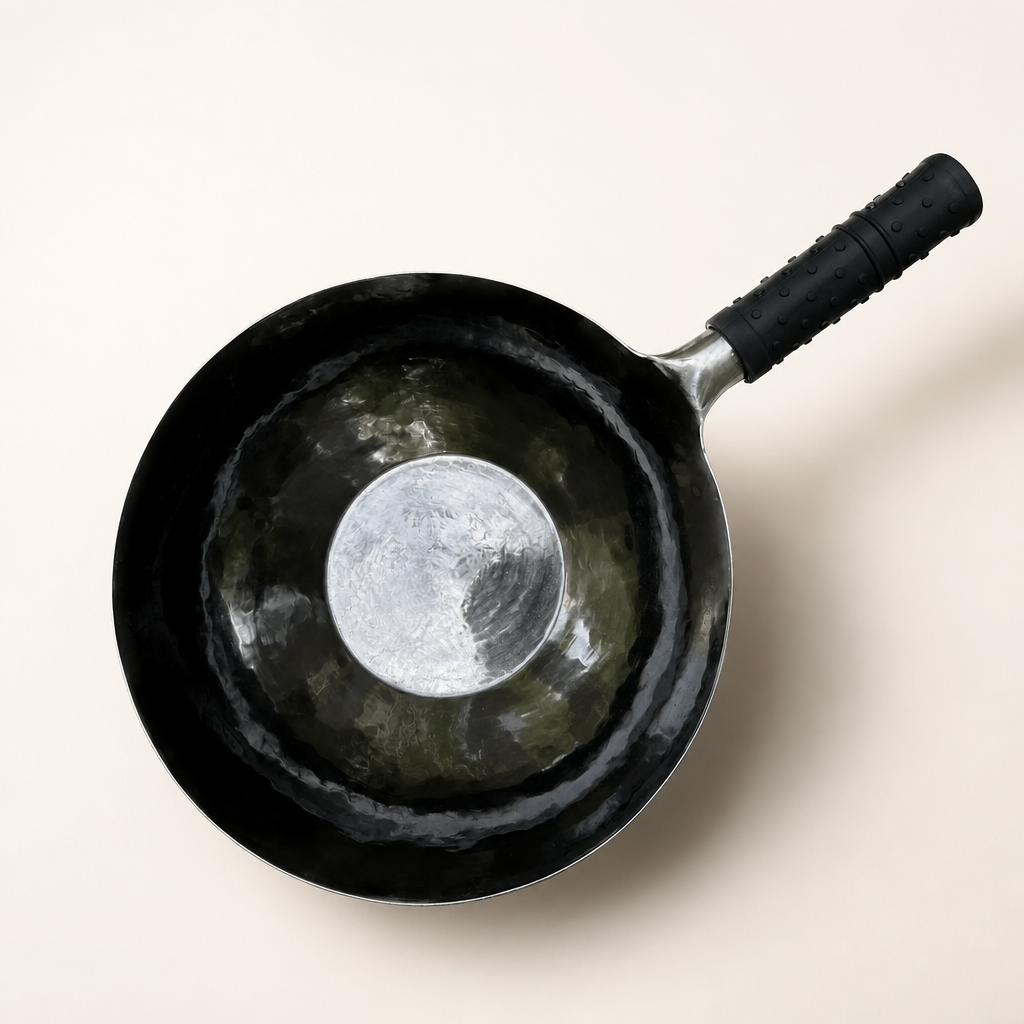 Oxenforge Oxenforge Hand-Hammered Flat-Bottom Wok — Wok