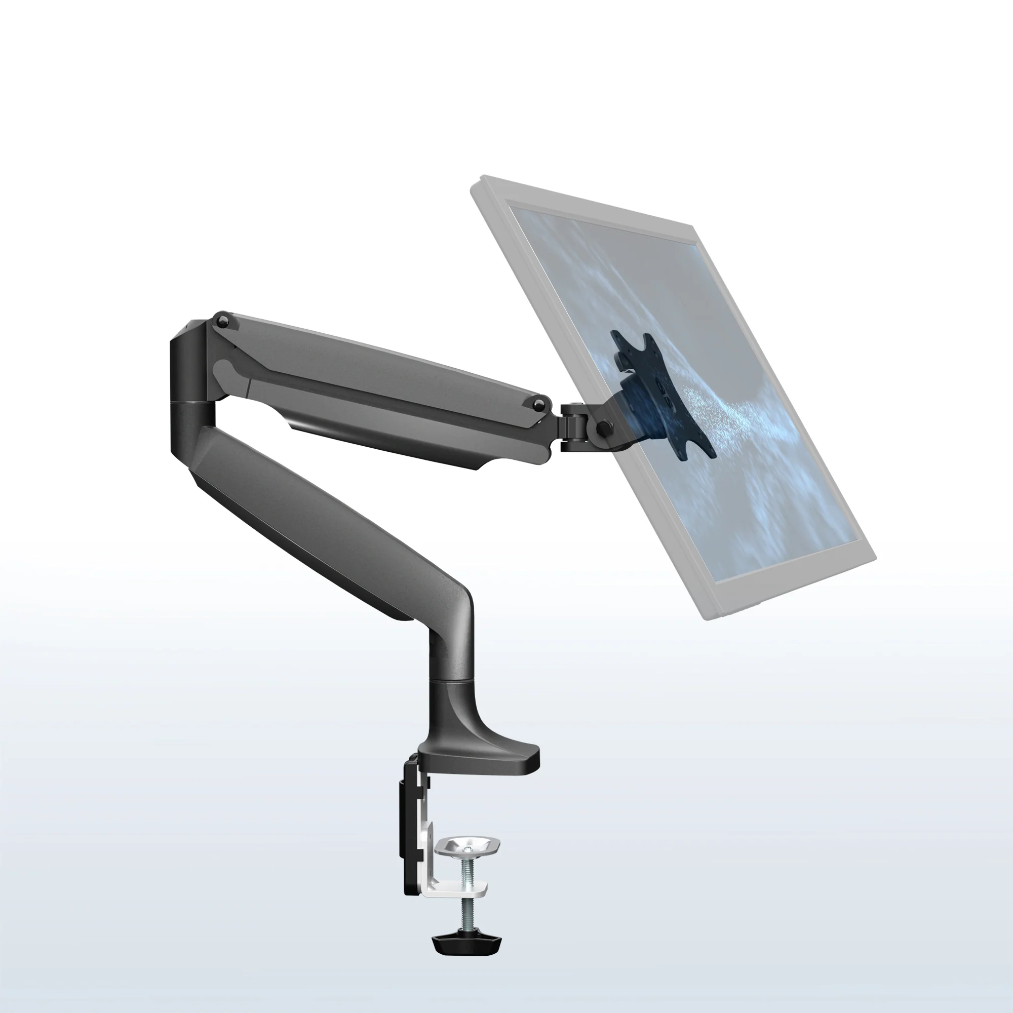 VIVO VIVO Pneumatic Single Monitor Desk Mount