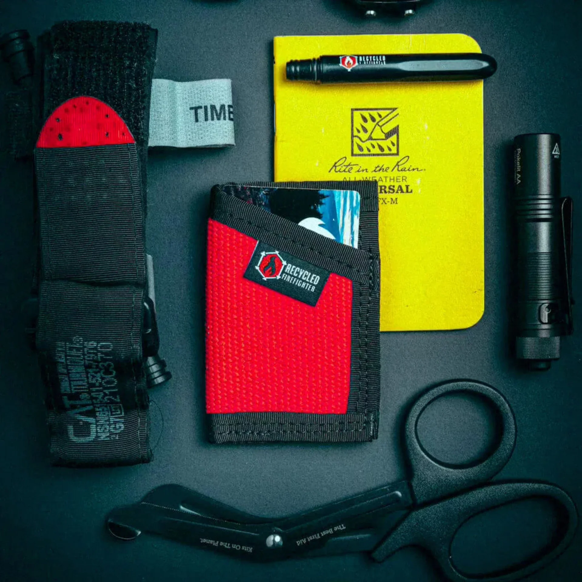 Recycled Firefighter Recycled Firefighter Sergeant Wallet