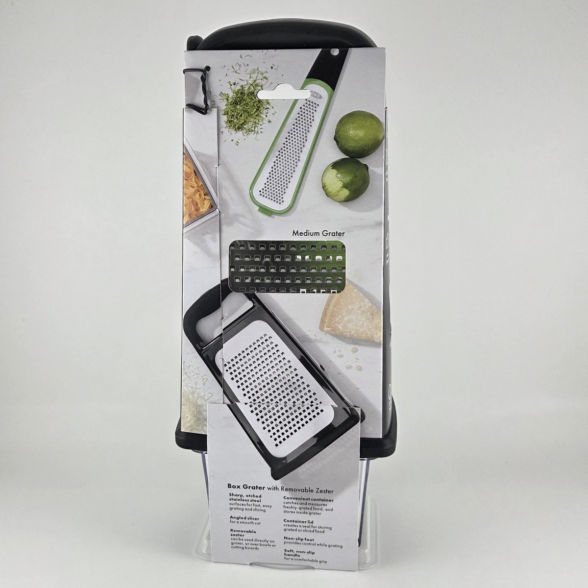 OXO OXO Good Grips Etched Box Grater with Removable Zester