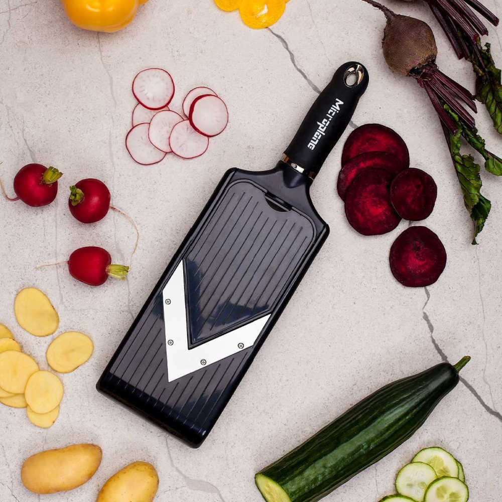 Microplane Adjustable V-Blade Slicer & Julienne
