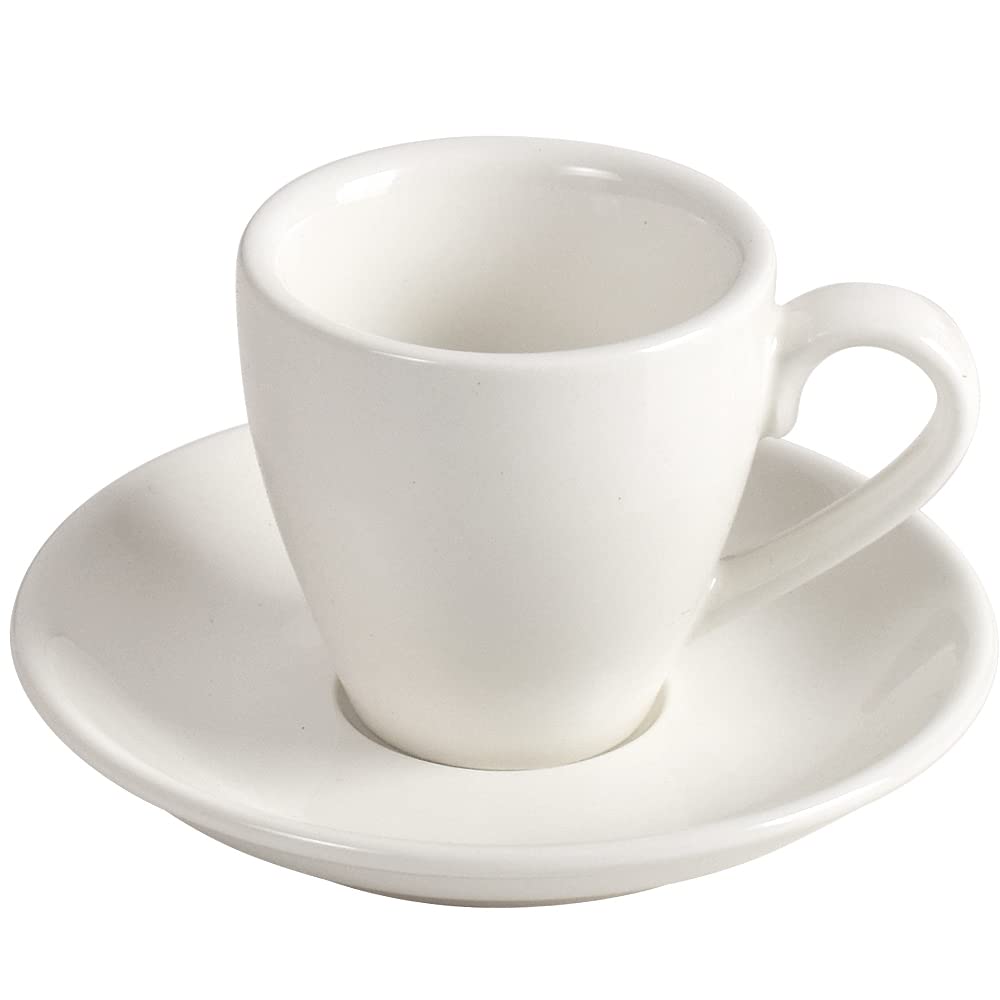 ionEgg Porcelain Espresso Cup with Saucer