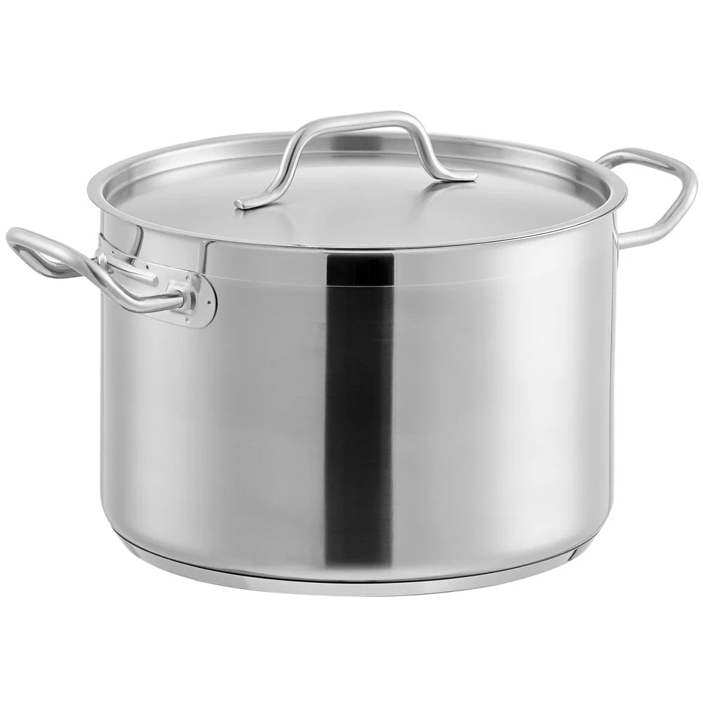 Vigor Vigor SS1 Series 12-Quart Aluminum-Clad Stockpot