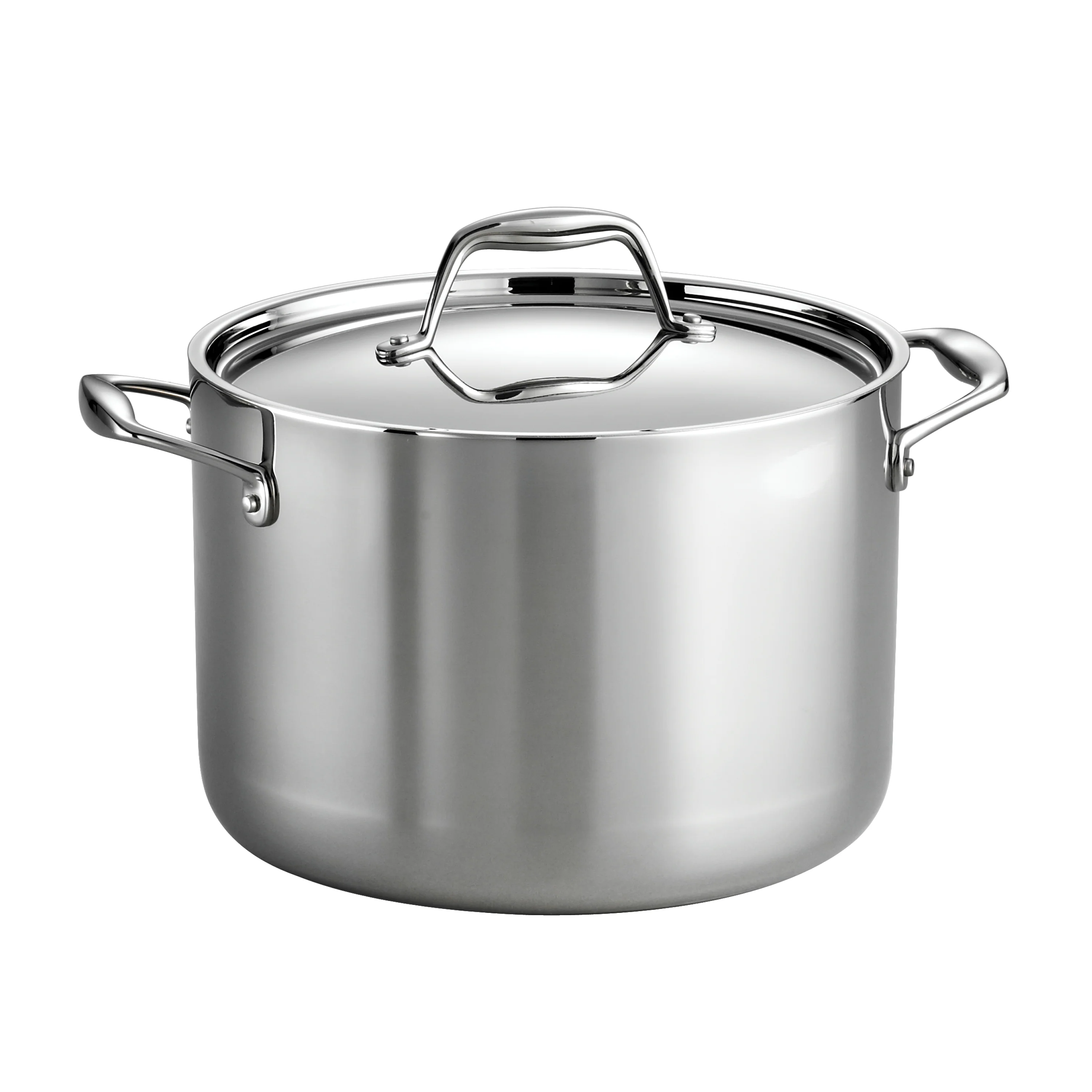 Tramontina Tramontina Signature 8-Quart Tri-Ply Clad Stock Pot