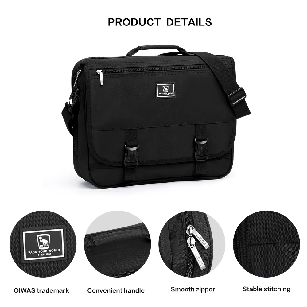 Oiwas Oiwas 15.6-inch Laptop Messenger Bag