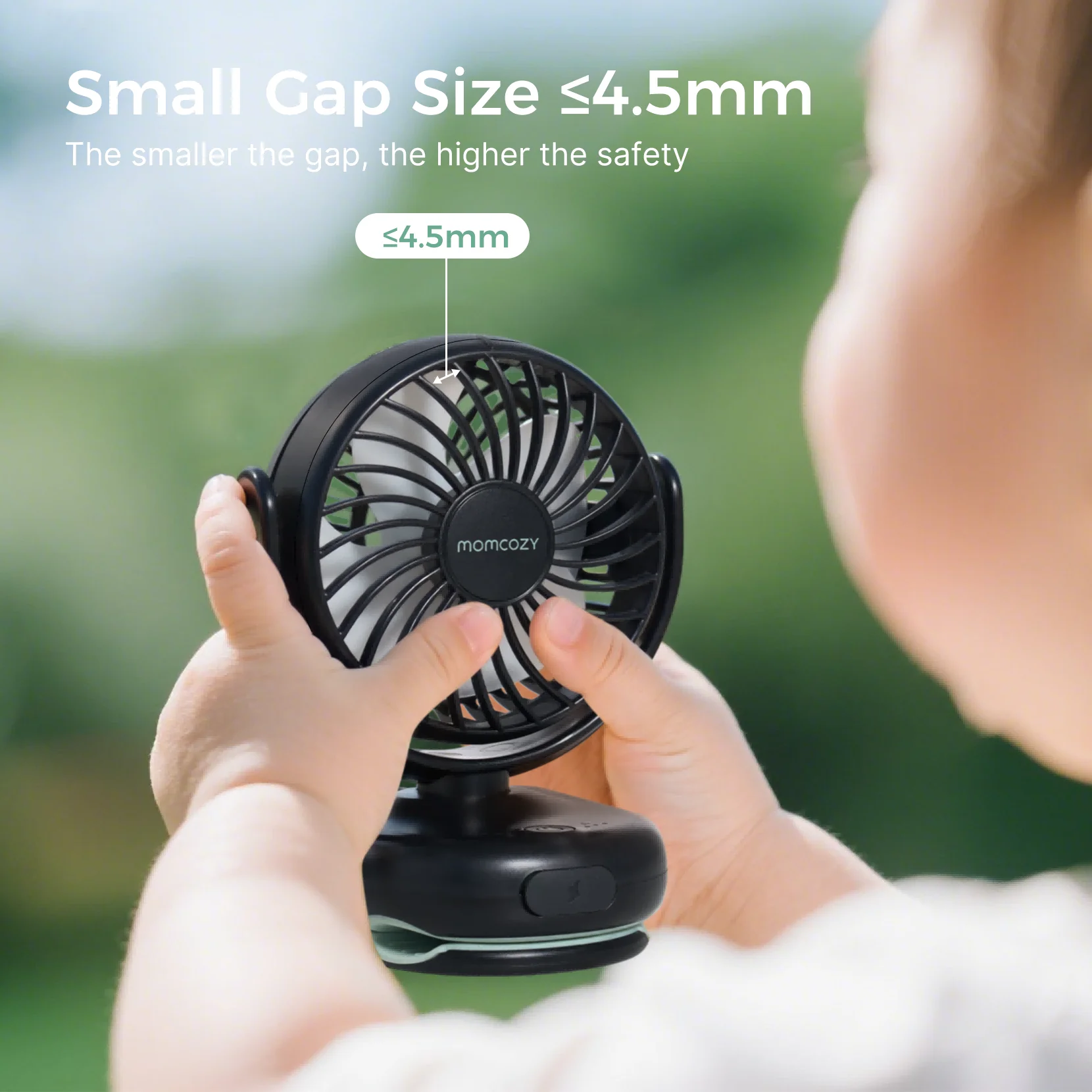 Momcozy Momcozy Clip-On 4-Speed Stroller Fan