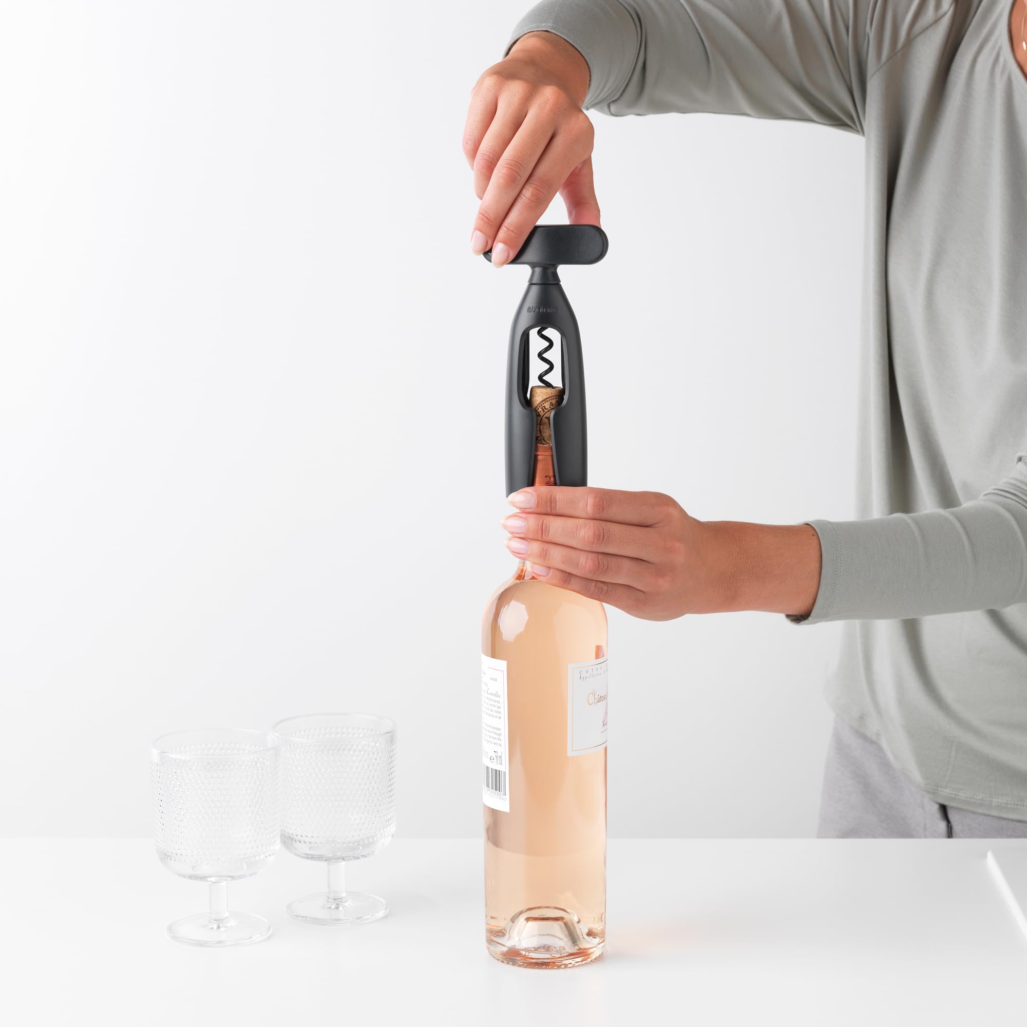 Brabantia TASTY+ Wine Bottle Opener Corkscrew