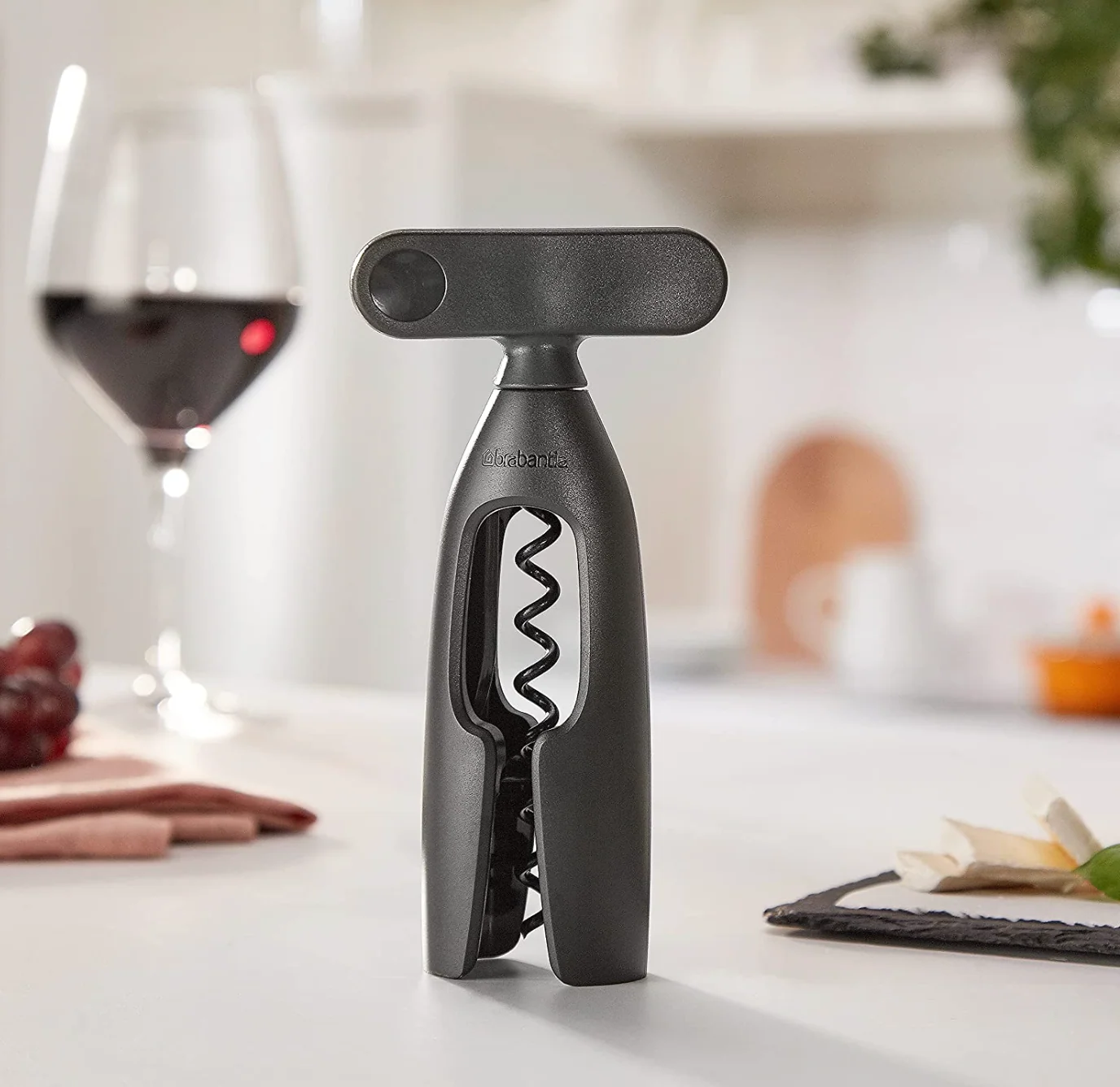 Brabantia TASTY+ Wine Bottle Opener Corkscrew