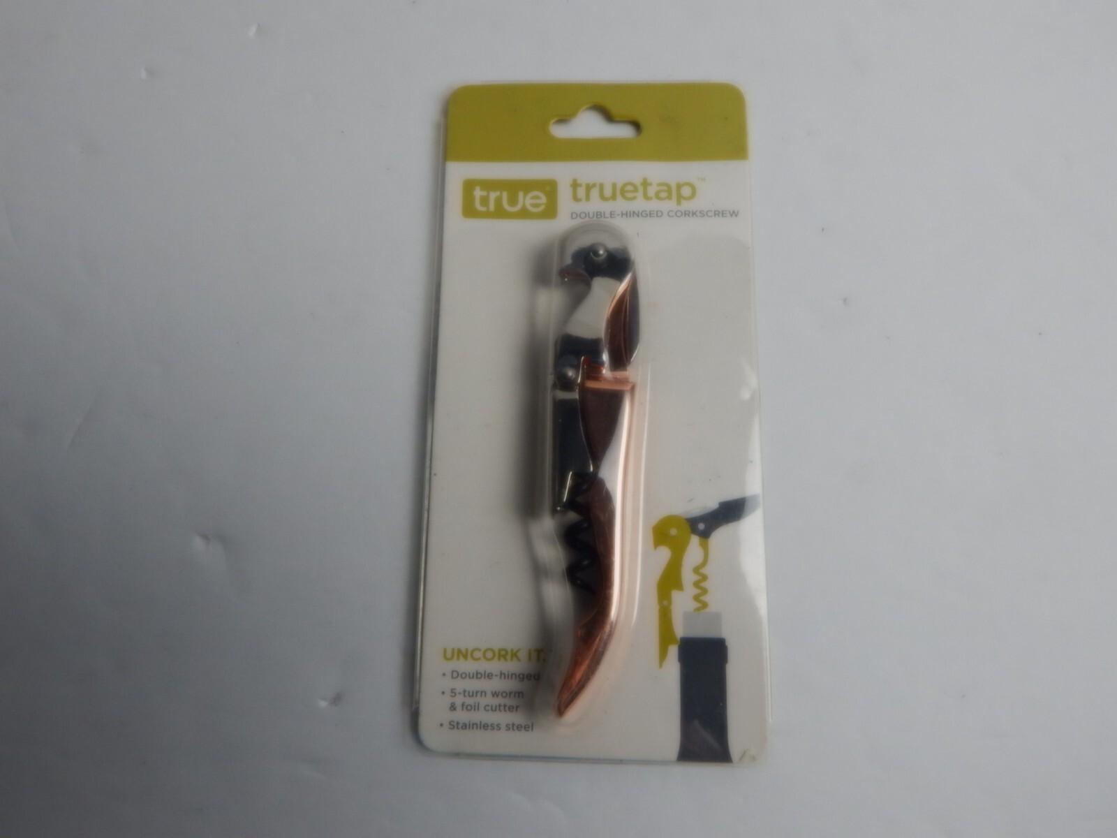 True Truetap Double-Hinged Waiter’s Corkscrew