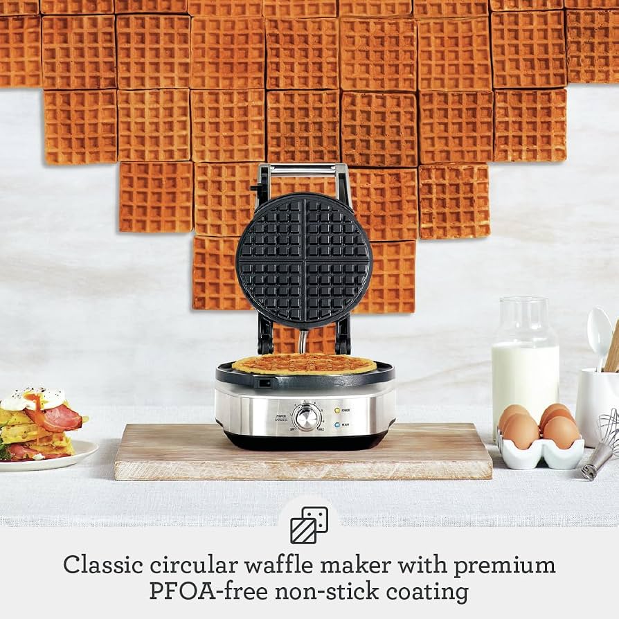 Breville No-Mess Waffle Maker