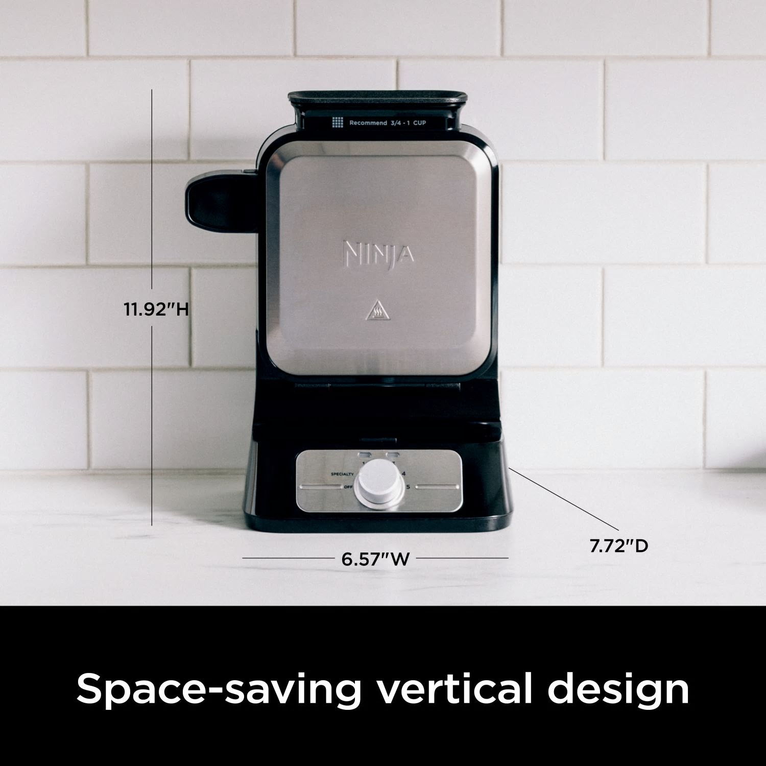 Ninja Belgian Waffle Maker PRO NeverStick