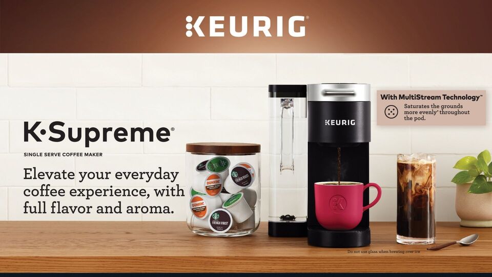 Keurig K-Supreme Single Serve Coffee Maker