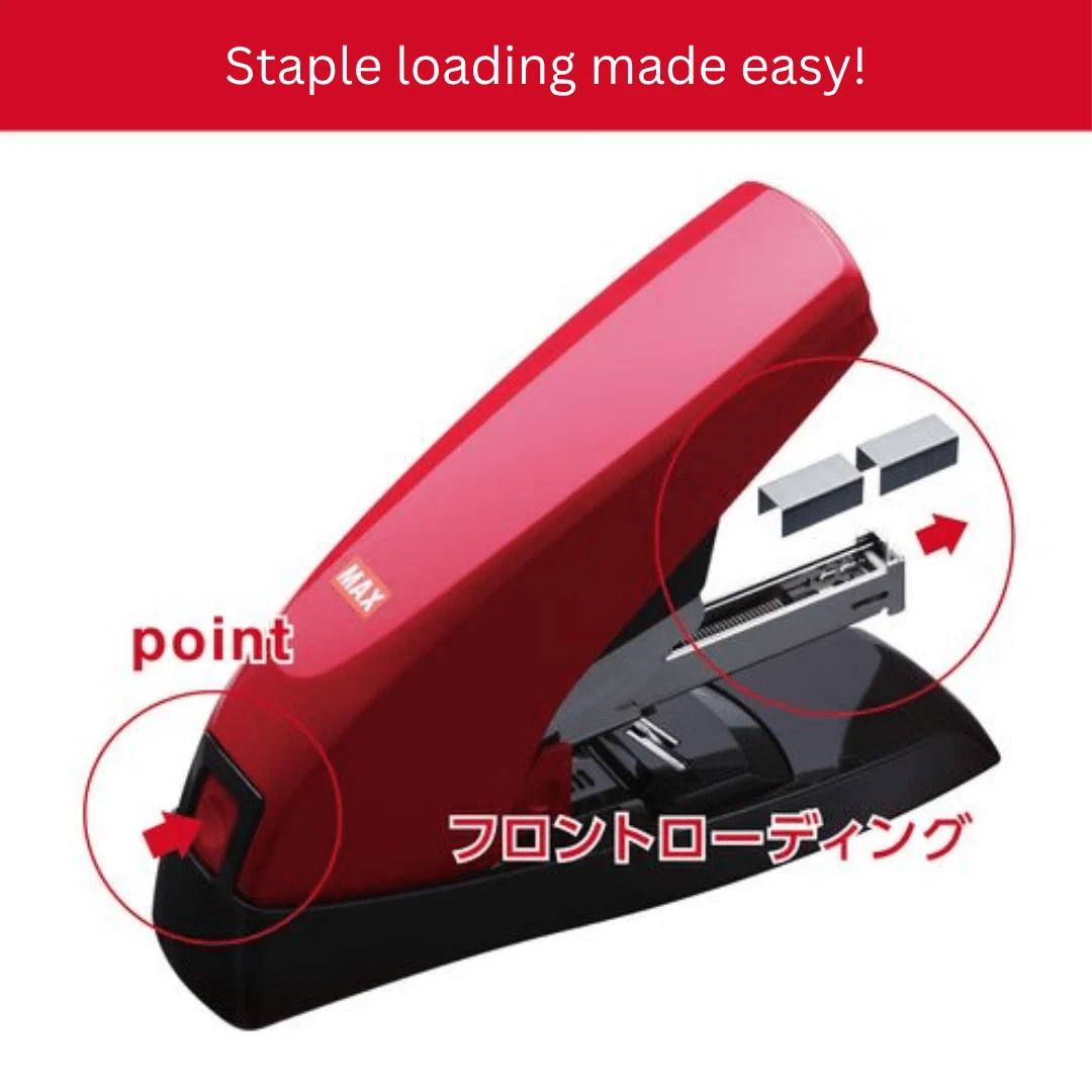 MAX MAX Vaimo 80 Heavy-Duty Flat-Clinch Stapler