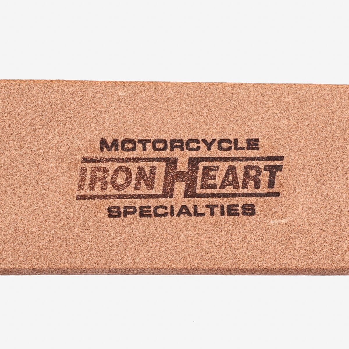 Iron Heart Heavy Duty Tochigi Leather Belt — Natural