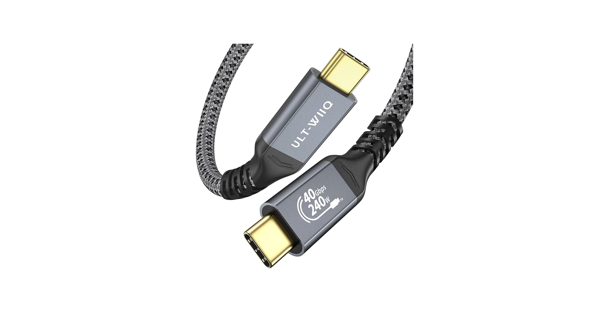 ULT-WIIQ ULT-WIIQ USB-C to USB-C 20Gbps 240W Cable