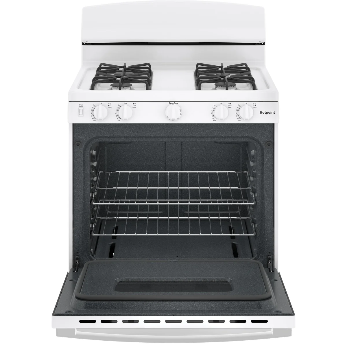 Hotpoint Hotpoint 30-inch Free-Standing Front Control Gas Range
