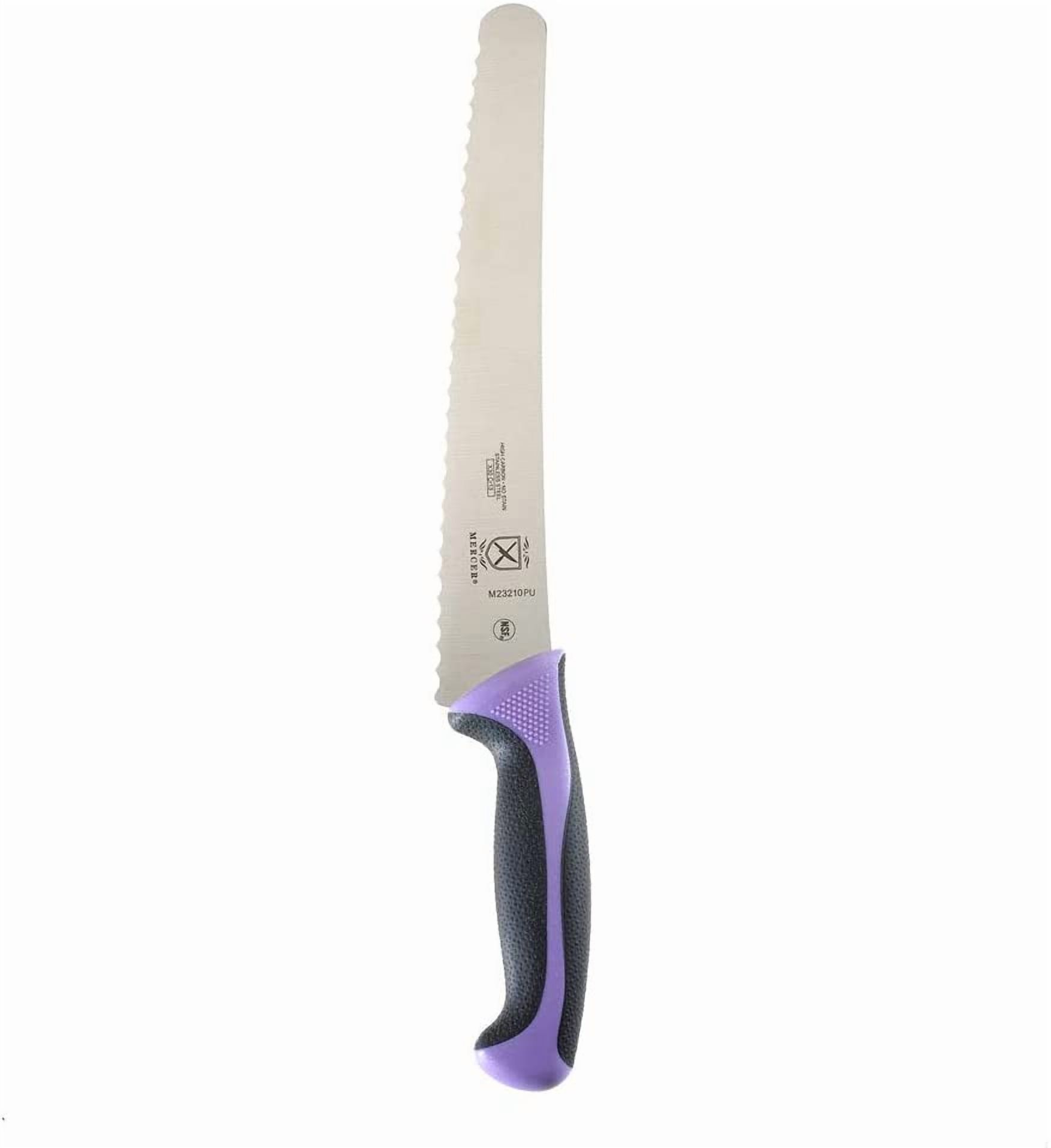 Mercer Culinary Millennia Wide Wavy Edge Bread Knife 10 in