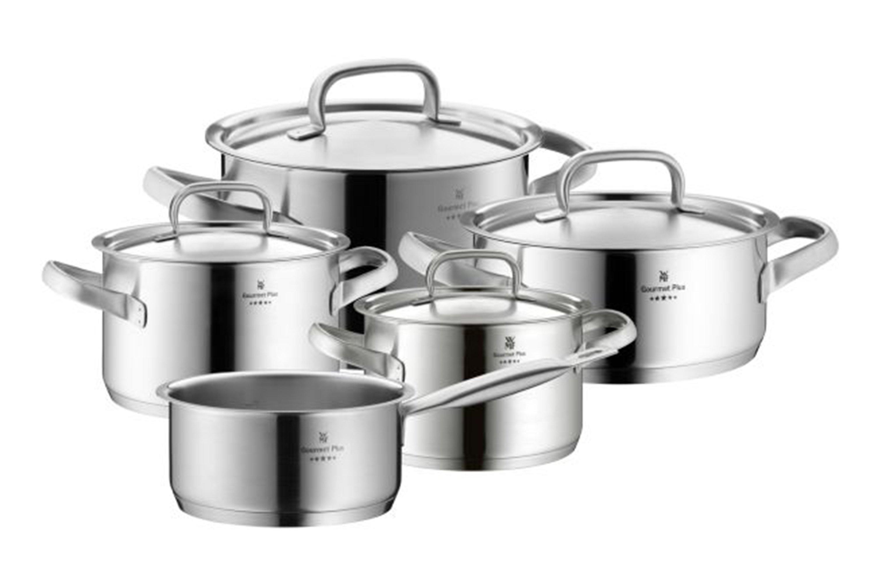 WMF Gourmet Plus 5-Piece Pot Set