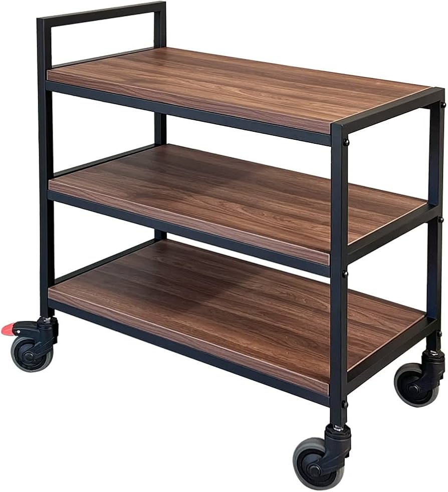 KIPROSTAR MKW-BK100A Commercial Wooden Kitchen Wagon