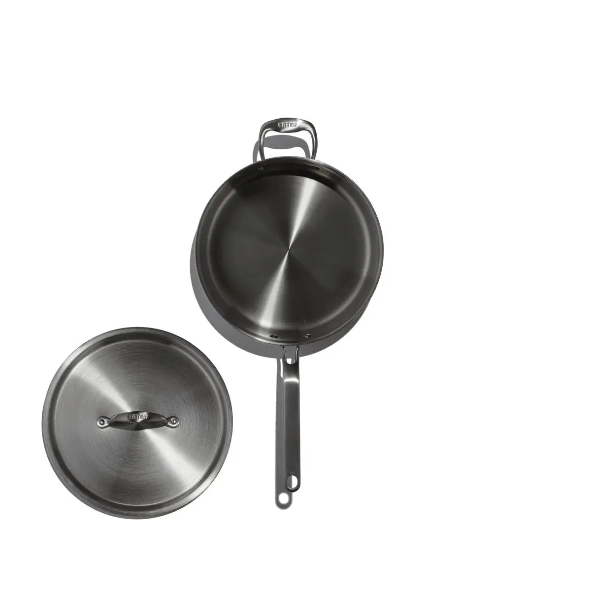Heritage Steel Eater x Heritage Steel 4-Quart Sauté Pan with Lid