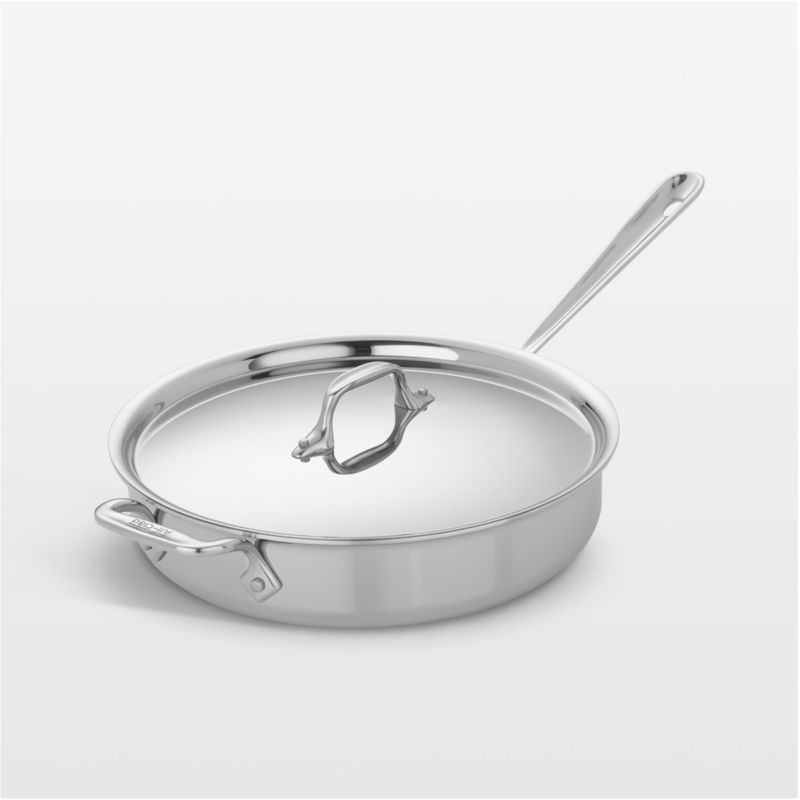 All-Clad All-Clad D3 3-Quart Sauté Pan with Lid