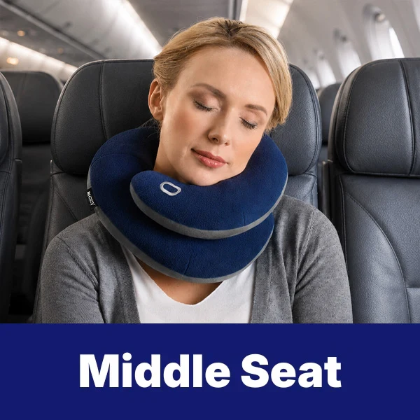 BCOZZY Double Support Travel Pillow