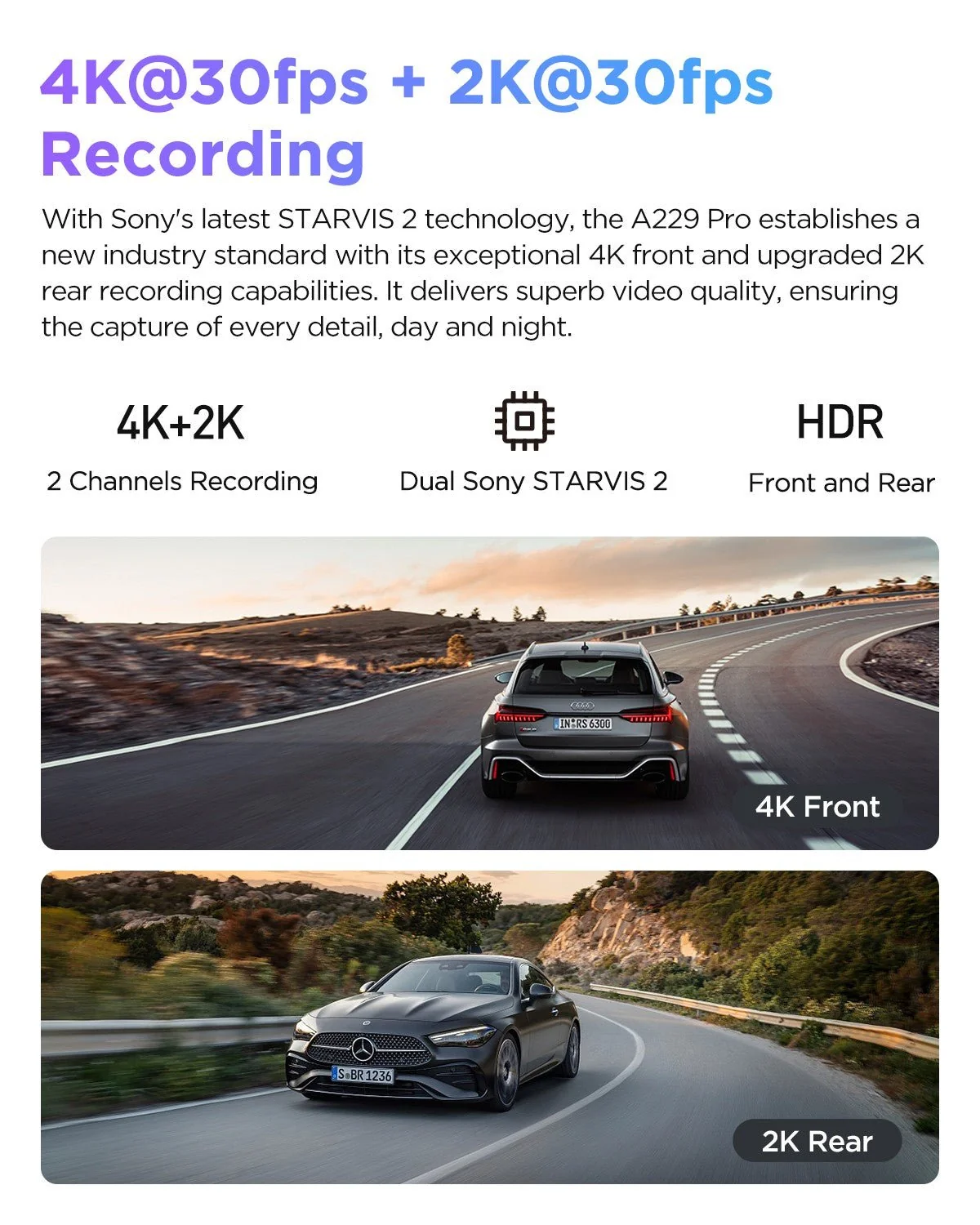 VIOFO A229 Pro 2CH
