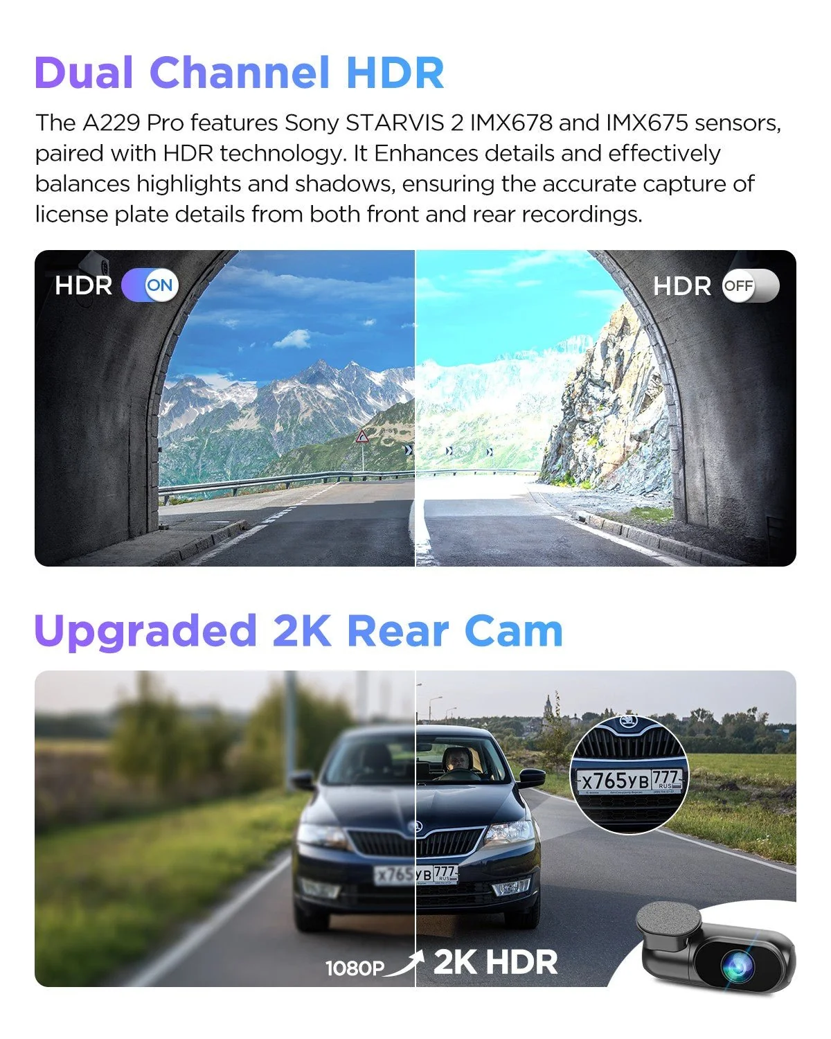 VIOFO A229 Pro 2CH