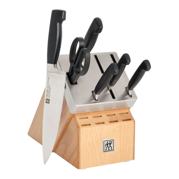 ZWILLING ZWILLING Four Star 7-pc Knife Block Set, Natural