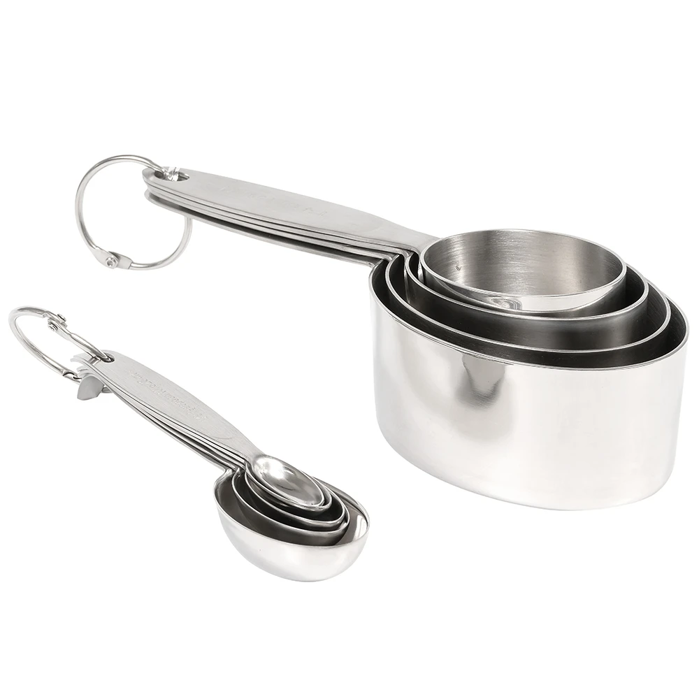 Cuisipro Cuisipro Stainless Steel Measuring Cup and Spoon Set