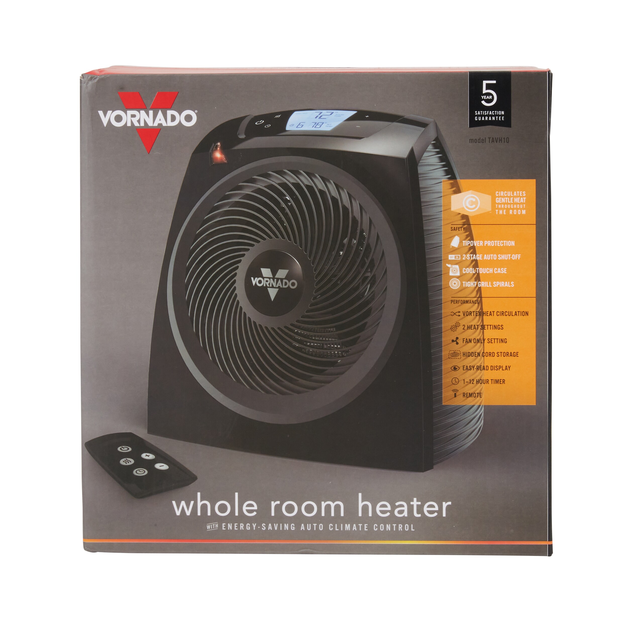 Vornado TAVH10 Whole Room Heater with Auto Climate